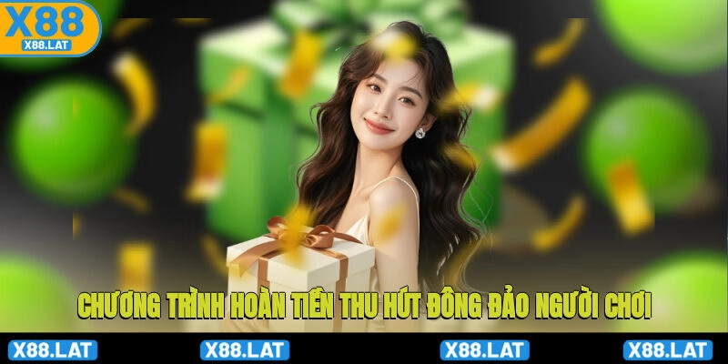 Khuyến Mãi X88: Cơ Hội Vàng Để Nhận Thưởng Khủng 2 Chương trình hoàn tiền thu hút đông đảo người chơi